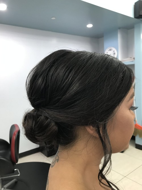 Bridal hair by Salon Fusion