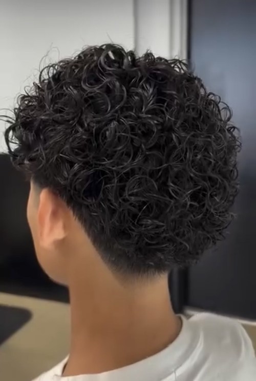 Men's haircut by Salon Fusion