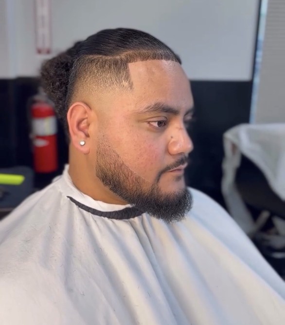 Men's haircut by Salon Fusion