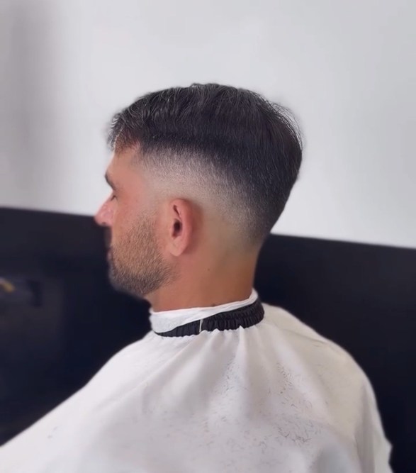 Men's haircut by Salon Fusion
