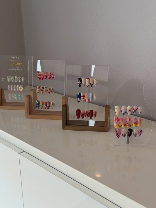 Monthly nail sets by Salon Fusion nail techs