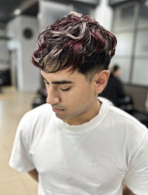 Men's haircut by Salon Fusion