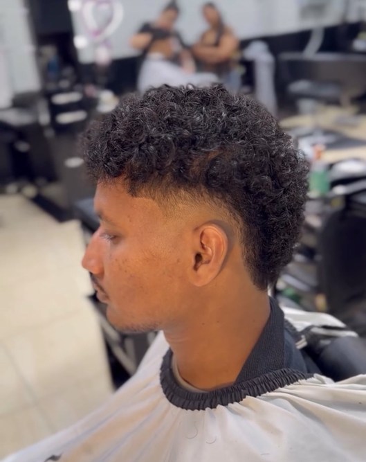Men's haircut by Salon Fusion