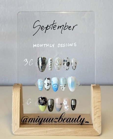 September monthly set by Myka